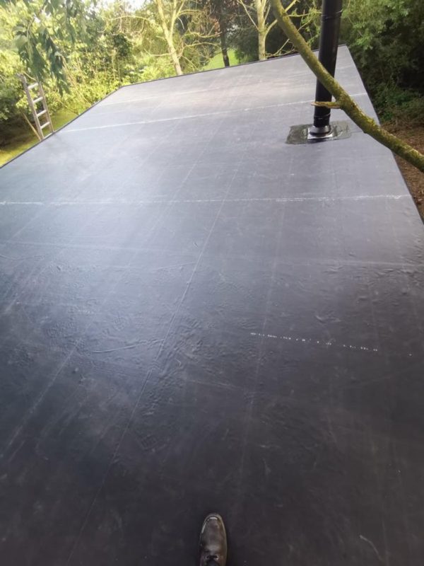 New Epdm single ply membrane flat roof , Hodnet Shropshire - J Hamer ...