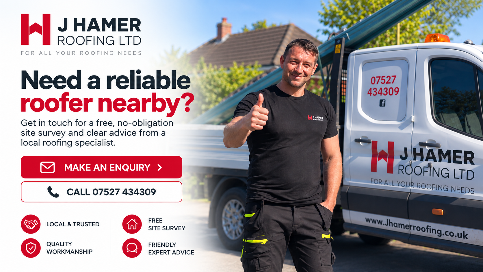 Roof Replacements and Roof Repairs from Jason Hamer Roofing