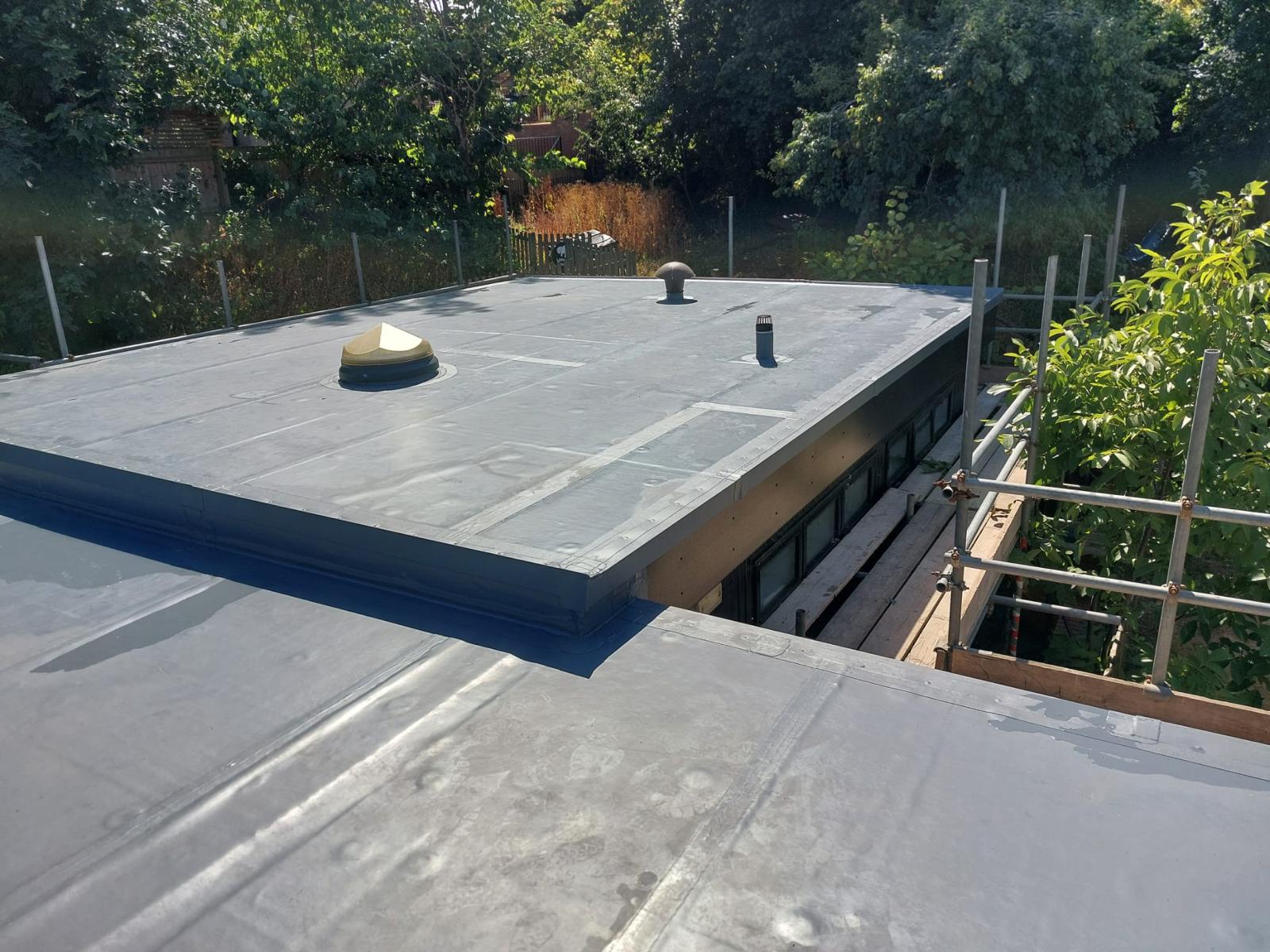 School Flat Roof Replaced with Fatra Warm Roof System